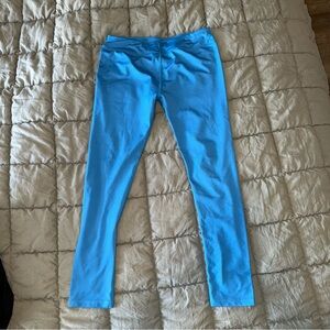 Zyia active size 10-11 Vibrant Blue Leggings